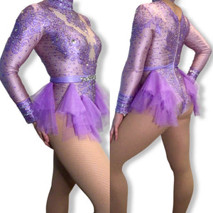 PRE ORDER ‘Showgirl Sparkle’ Lilac Leotard